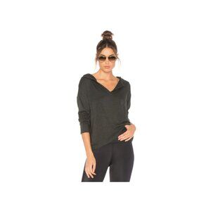 Beyond Yoga Look Under The Hoodie Sweatshirt Charcoal Gray Women's Size Large